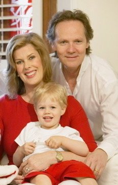 Deborah Thomas and her husband Vitek and son Oscar