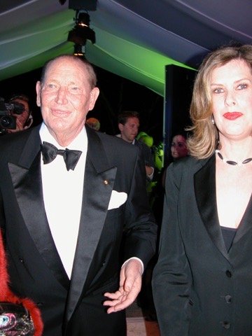 Kerry Packer and Deborah Thomas