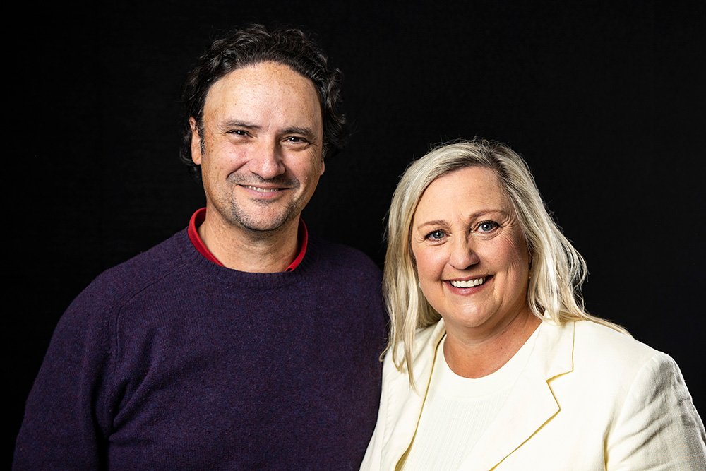 Andrea Francolini with Game Changers Founder Robyn Foyster